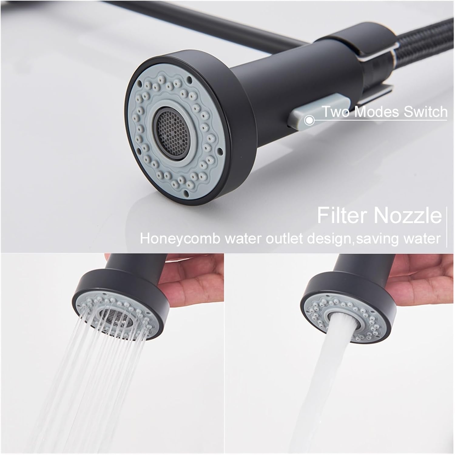 スティック 壁付混合水栓S マットブラック(TA05369)｜洗面所・水回りの